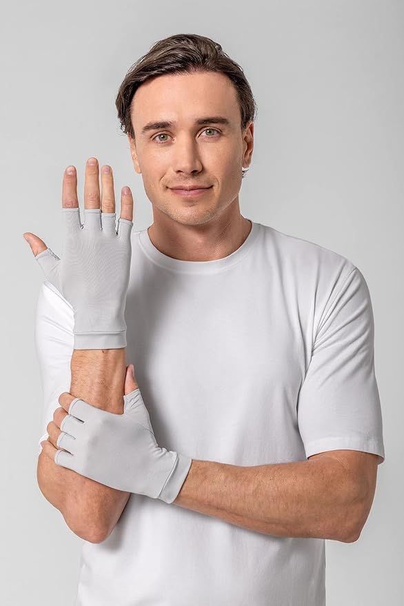 Coolibar Fingerless UV Sun Gloves - UPF 50+ Sun Protection - Ouray