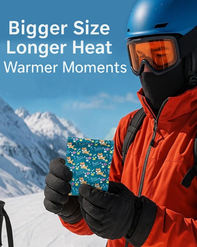Inlife, 30 Packs, Warm It 100% Made in Korea Hand & Body Warmers Super Warm and Long Lasting Up to 18 Hours of Heat Natural Odorless Air Activated 5.3 oz Each