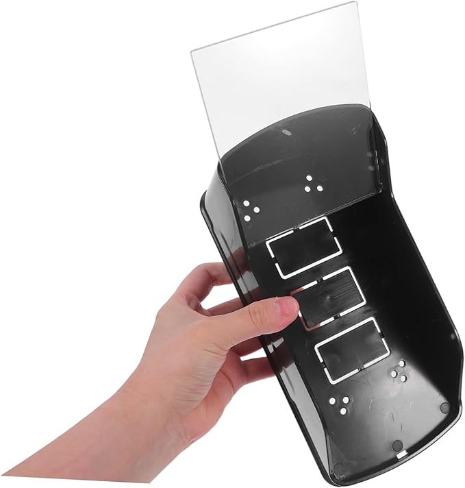 Transparent Weatherproof Protector for Access Control Keypad Shield Plastic Casing for Outdoor Electronics Easy Installation Reliable Weather Defense