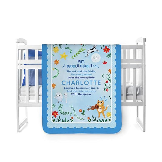 I See Me! Personalized Blanket - Christening Gift - Baptism Gift - Custom Baby, Newborn, Quilted Blanket