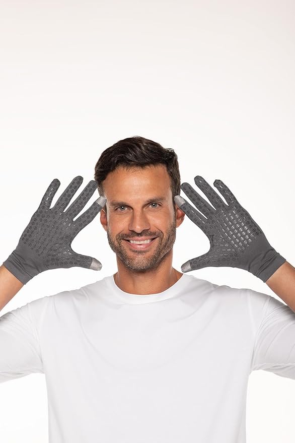 Coolibar Full Finger UV Sun Gloves - UPF 50+ Sun Protection - Gannett