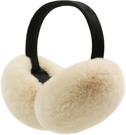 LCXSHYE Winter Ear muffs Faux Fur Warm Earmuffs Cute Foldable Outdoor Ear Warmers For Women Girls