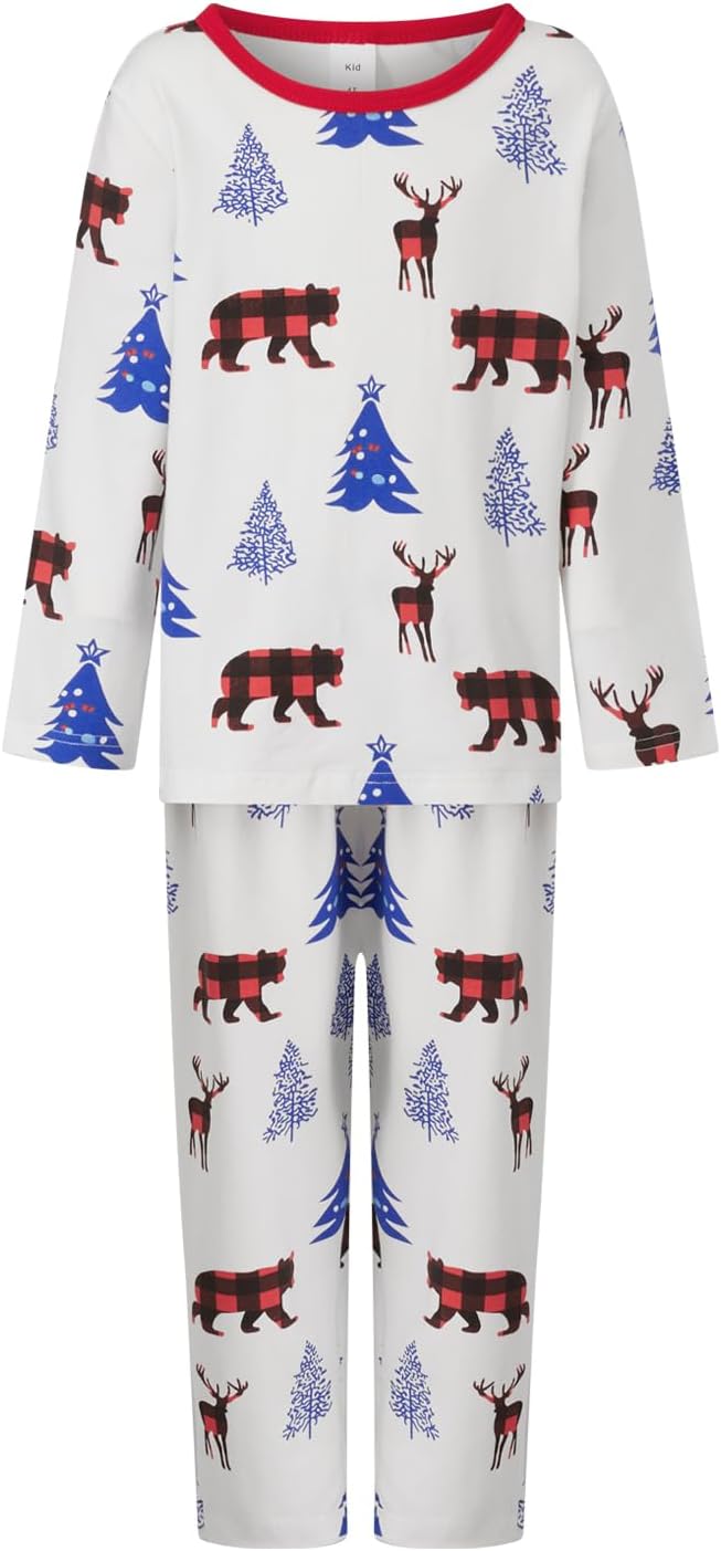Christmas Pajamas for Family Matching Family Christmas Pajamas Set PJS Holiday Xmas Family Jammies Sleepwear