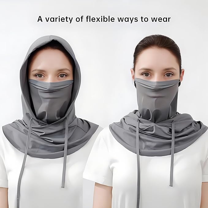 3 Pack Balaclava Sun UV Protection Hood Breathable Full Head Mask Face Cover for Men Women Motorcycle Cycling Fishing