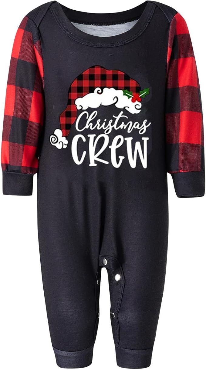WephuPSho Christmas Family Matching Pajamas, Festive Xmas Jammies Sets for the Whole Family, Holiday Pjs Christmas