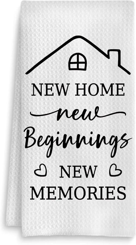 Housewarming Gifts Kitchen Towels, House Warming Gifts New Home House Apartment, New Home Gift Ideas for New Homeowners, Housewarming Decorations, 16x24 Inch