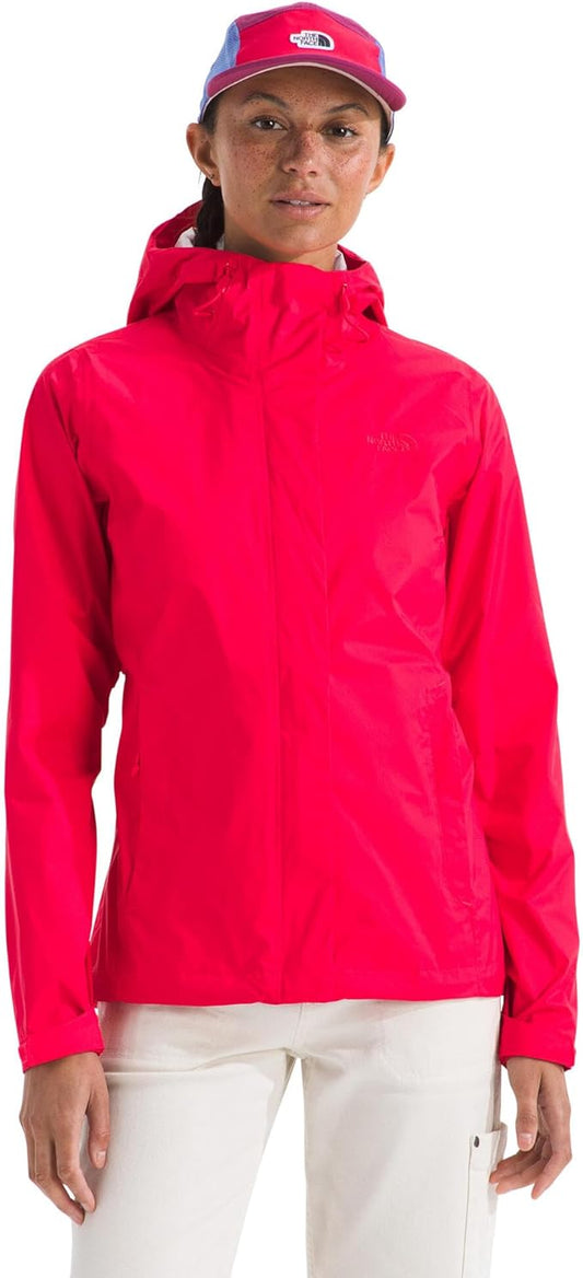 THE NORTH FACE Women's Venture 2 Waterproof Hooded Rain Jacket | Raincoat With Breathable Dryvent 2.5l Fabric, Pit-zips