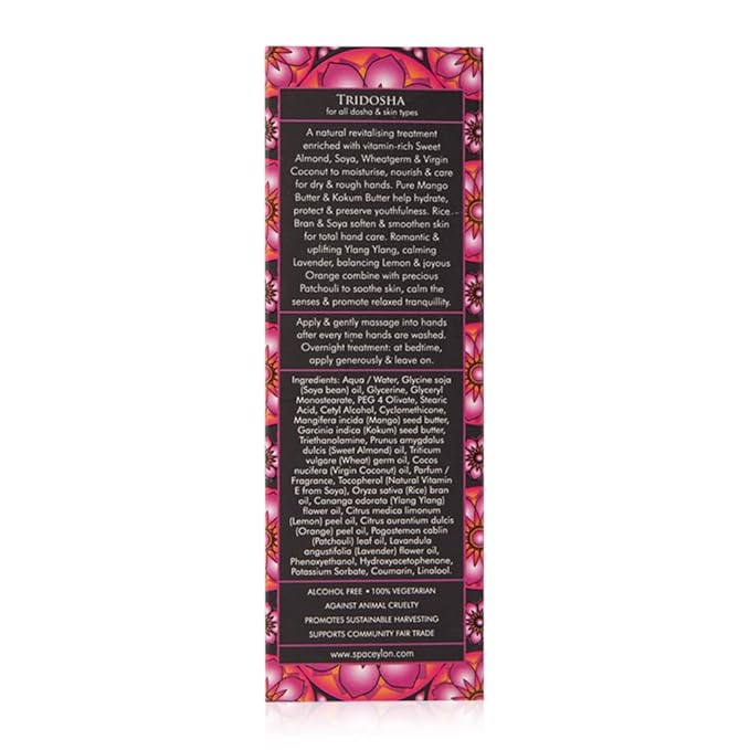 SPA CEYLON Ylang And Lavender Intensive Hand Cream | Natural Hand Cream | Moisturizing | Hand Lotion | for All Skin Types