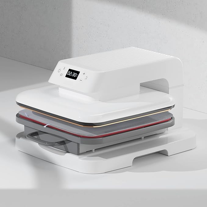 HTVRONT Heat Press Mat Compatible with Cricut Cutting Machine, Heat Press Pad 15"x15" for Craft Vinyl Ironing Insulation Transfer, Double Sides Applicable Heat Mat for Heat Press Machines