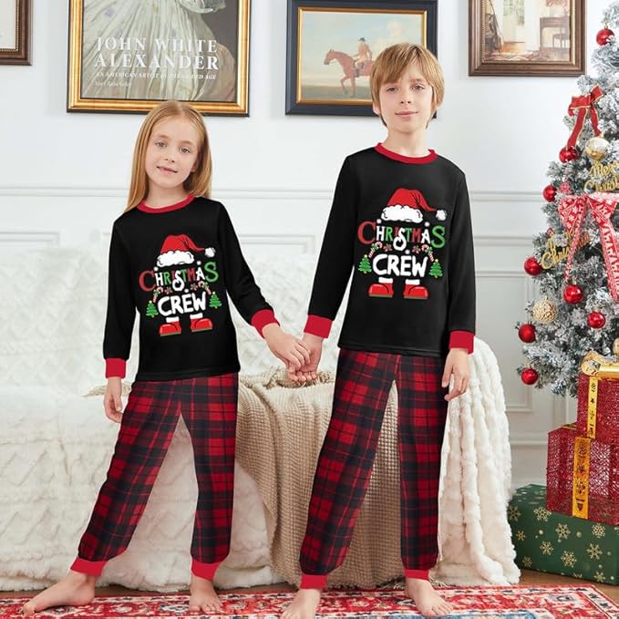 2024 Family Matching Pajamas Sets - Christmas Pjs Sleepwear Outfits for Holiday & Xmas Party