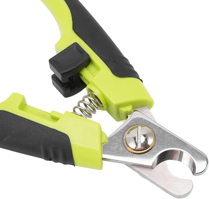 Gavigain Pet Grooming Kit, Stainless Steel Tools, Non Slip Handles, Portable, for Dogs, Cats, Rabbits, Ferrets, Birds, Home Grooming Supplies