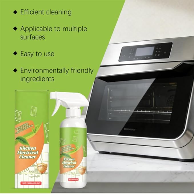 Electrolyzed Ion Kitchen Cleaner Spray, Cleanse Kitchen Appliance Cleaner, Multi-purpose Household and Kitchen Cleaning Spray, Multi-purpose Cleaner for Oven, Stove, Range Hood & Appliances (2)
