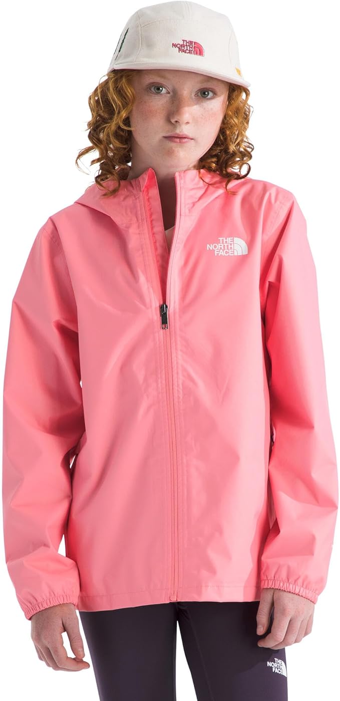 The North Face Unisex Kids Zipline Rain Jacket - Waterproof Rain Coat, Secure Zip Pockets, Weather Ready Hood