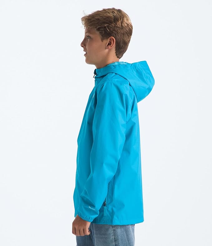 The North Face Unisex Kids Zipline Rain Jacket - Waterproof Rain Coat, Secure Zip Pockets, Weather Ready Hood