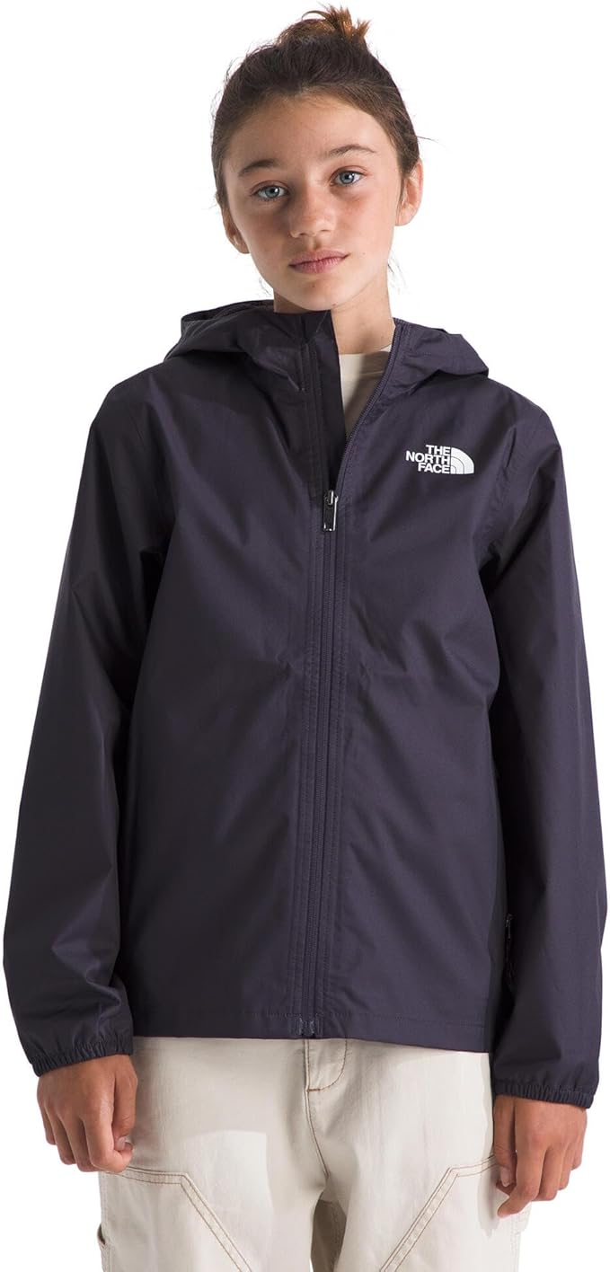 The North Face Unisex Kids Zipline Rain Jacket - Waterproof Rain Coat, Secure Zip Pockets, Weather Ready Hood