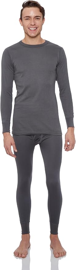 Rocky Thermal Underwear Men Long Johns Men Thermal Underwear Thermals Mens Base Layer Mens Thermals Top and Bottom Set
