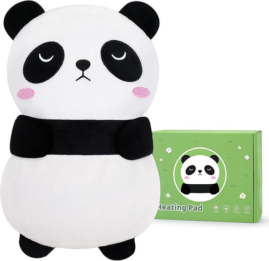 Panda Microwavable Heating Pad for Period Cramps,Cute Animal Microwave Heating Pad for Kids Women,Panda Plush Heated Pad for Birthday Mother's Day,Heating Pads for Pain Relief with Lavender Scented