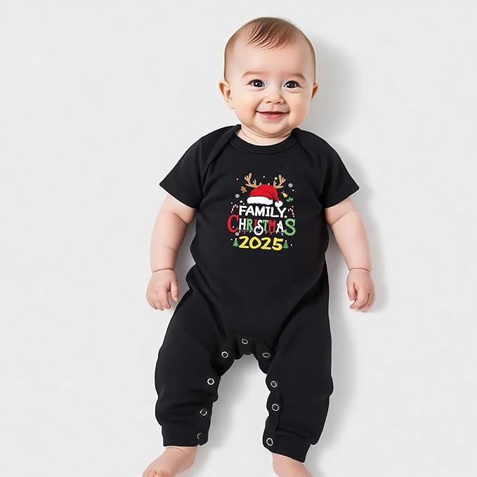 Family Christmas Pajamas Matching Sets Holiday Xmas Party Family Sleepwear Set Jammies for Couples