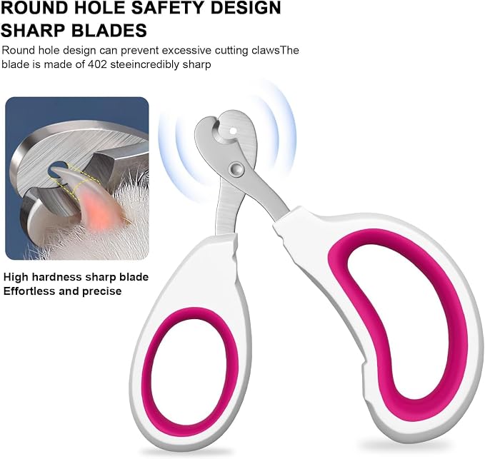Cat Nail Clippers, Cat Claw Trimmers, Suitable for Small Animals | Nail Trimmers for Cat, Bird, Hamster, Rabbit, Chinchilla, Guinea pig