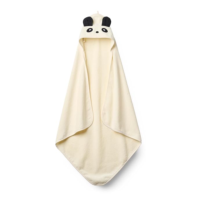 Baby Hooded Towel – Organic Cotton Baby Bath Towels – Baby Towels, Baby Bath Towels for Baby Boy, Baby Girl, 32" x 32" Super-Soft and Absorbent Baby Towels for Newborn (Panda)