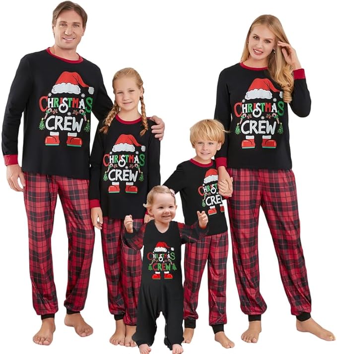 2024 Family Matching Pajamas Sets - Christmas Pjs Sleepwear Outfits for Holiday & Xmas Party