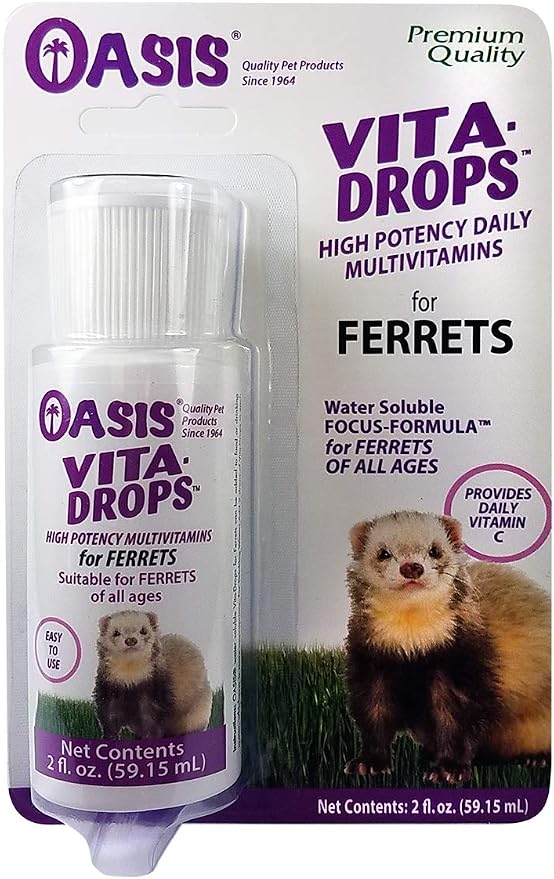OASIS #80059 Ferret Vita-Drop Vitamins, 2-Ounce
