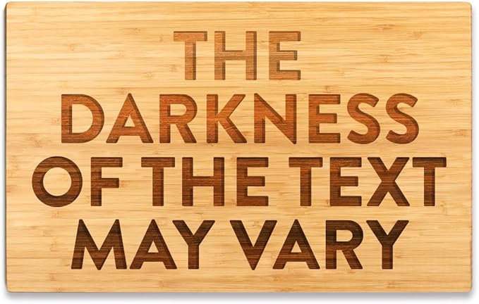Andaz Press Personalized Large Bamboo Wood BBQ Cutting Board Gift, 17.75 x 11-inch, Ethan's Grill, 1-Pack, Custom Laser Engraved Serving Chopping Board Christmas Birthday Engagement Chef Kitchen Ideas