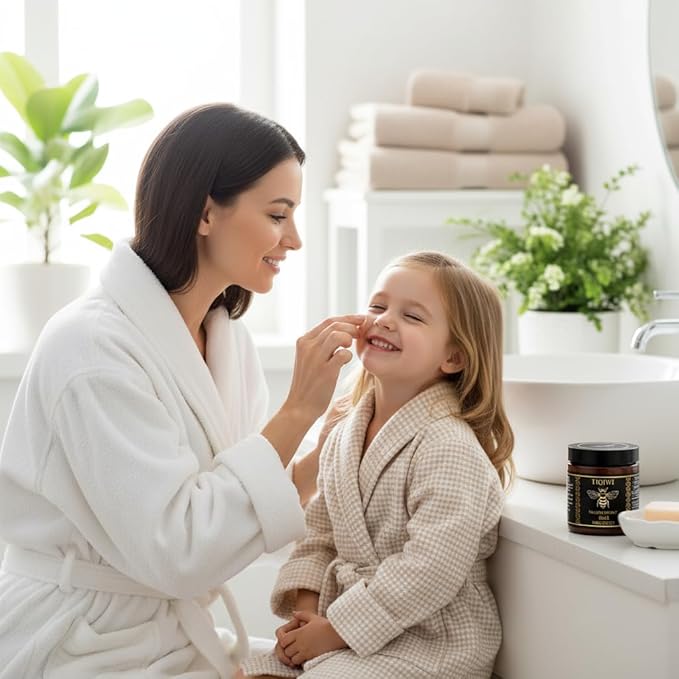 Organic Beef Tallow for Skin & Face | Tallow and Honey Balm - Deep Hydration, Multi-Purpose Face Moisturizer, Restores Barrier