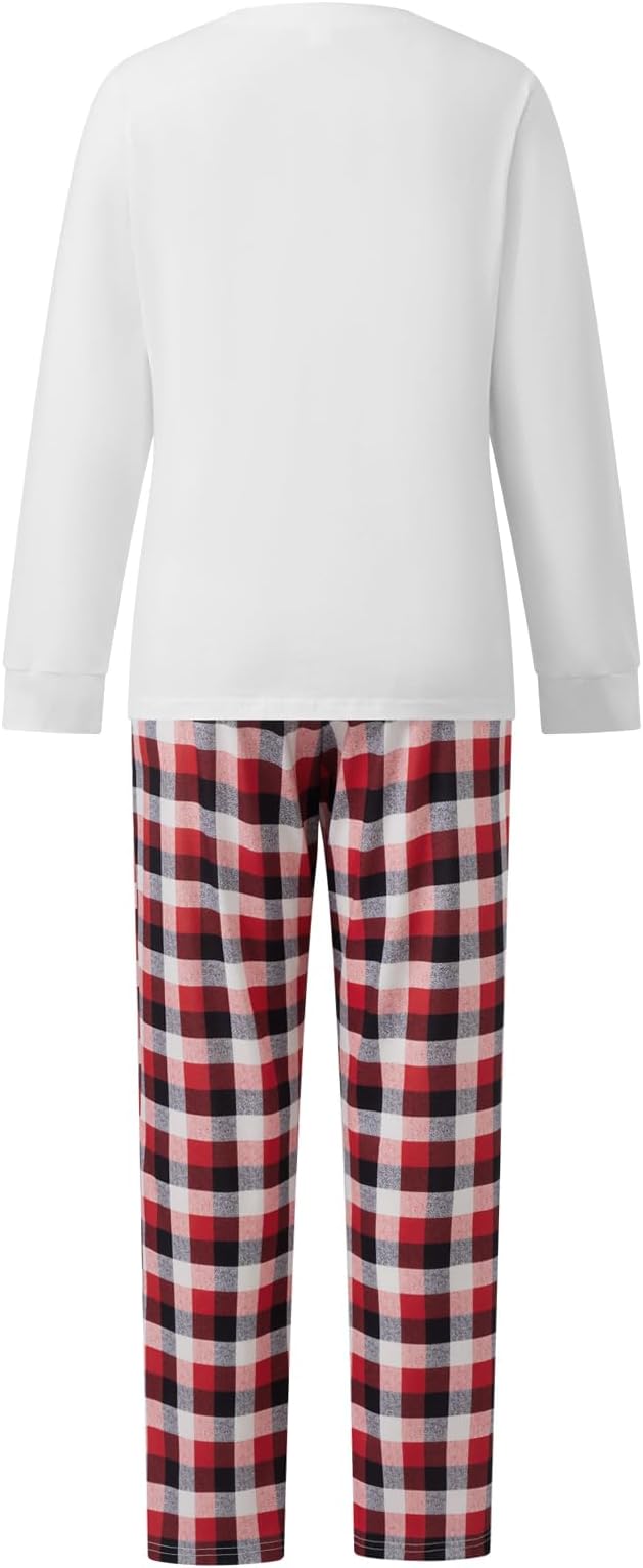 Christmas Family Pajamas Matching Sets, Matching Christmas Pjs For Family and Dog, Holidays Jammies Family Pjs Set