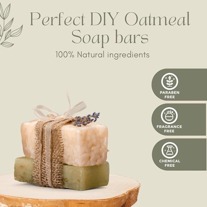 Shea Organics Colloidal Oatmeal | Soothing Bath & Skin Care Powder | Helps Soothe Itchy, Dry Skin | Safe for Babies & Adults | Great for Soap Making (16 Ounce- Pack of 1)