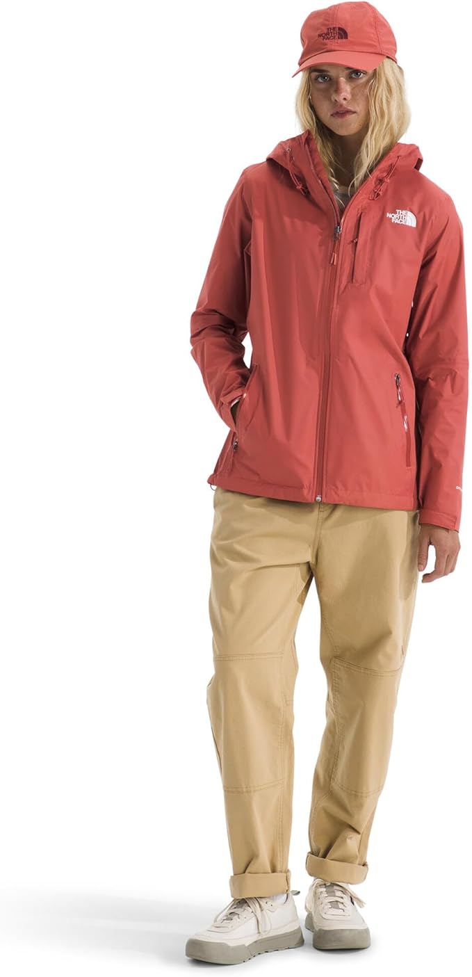 THE NORTH FACE Women's Alta Vista Rain Jacket | 3 Piece Hood With Adjustable Cinch-cord, Waterproof, Breathable