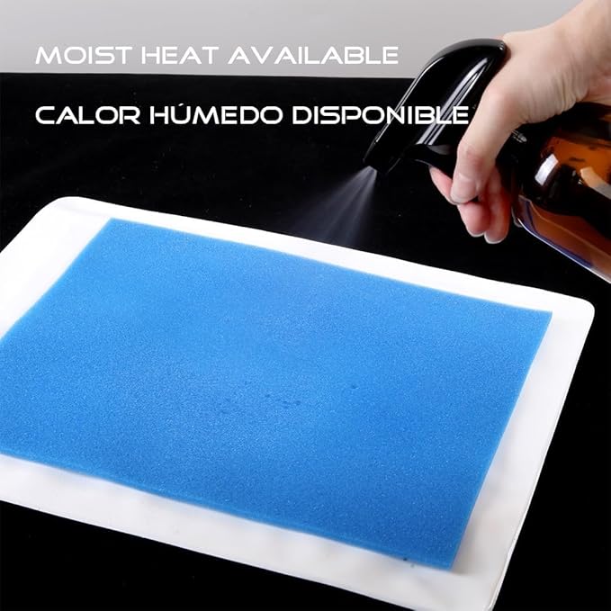 Boncare® Stay-On Small Vinyl Electric Heating Pad for Neck and Shoulders and Back Without Auto-Off, Low & High Heat Levels, Waterproof Hot Heat Pad with Washable Cover (11.5"x13.5", 1-Pack)