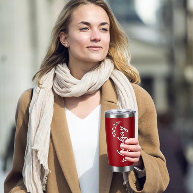Personalized Tumbler with Lid and Straw Custom Stainless Steel Cups Mug with Engraved Name Text Customized Travel Coffee Tumbler Gifts for Men Women 20oz