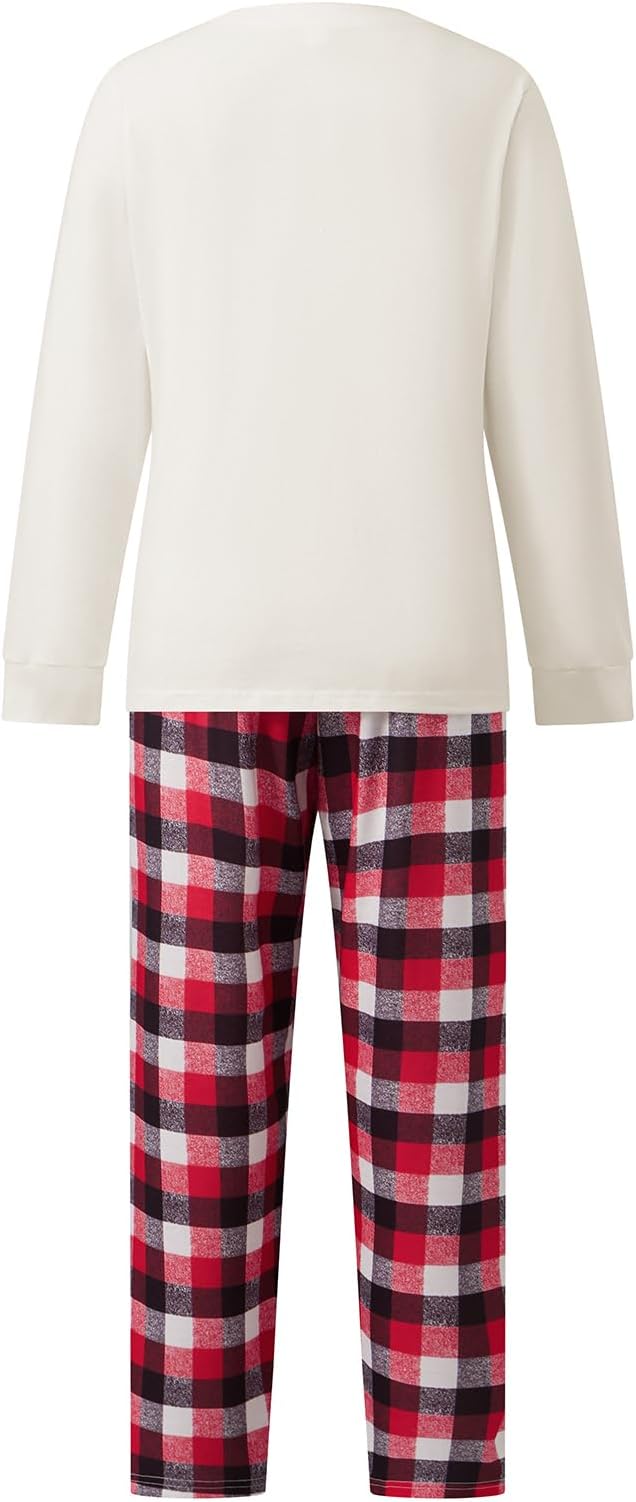 Christmas Family Pajamas Matching Sets, Matching Christmas Pjs For Family and Dog, Holidays Jammies Family Pjs Set