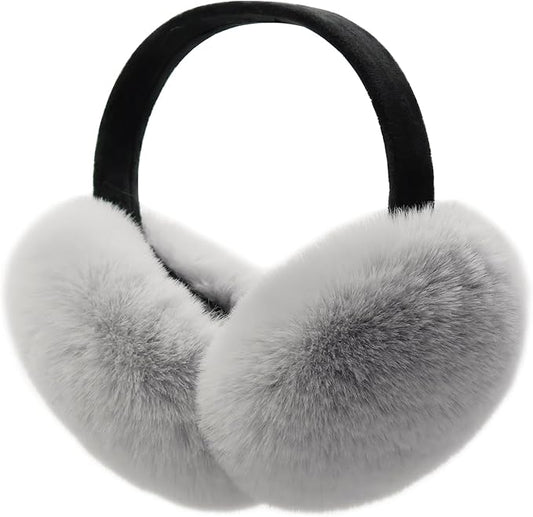 LCXSHYE Winter Ear muffs Faux Fur Warm Earmuffs Cute Foldable Outdoor Ear Warmers For Women Girls