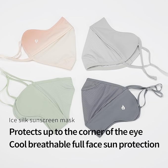 UPF 50+ UV Sun Protection Face Cover/Neck Balaclava Reusable Face Mask Dustproof Cooling Breathable