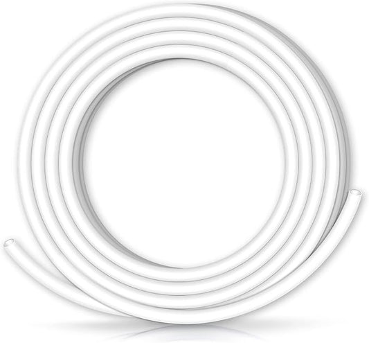 XHF UL Listed 3/16 Inch 3:1 Waterproof White Heat Shrink Tubing 20 Ft Marine Grade Wire Cable Adhesive Lined Tube Insulation Seal Against Moisture Corrosion and Air Leakage
