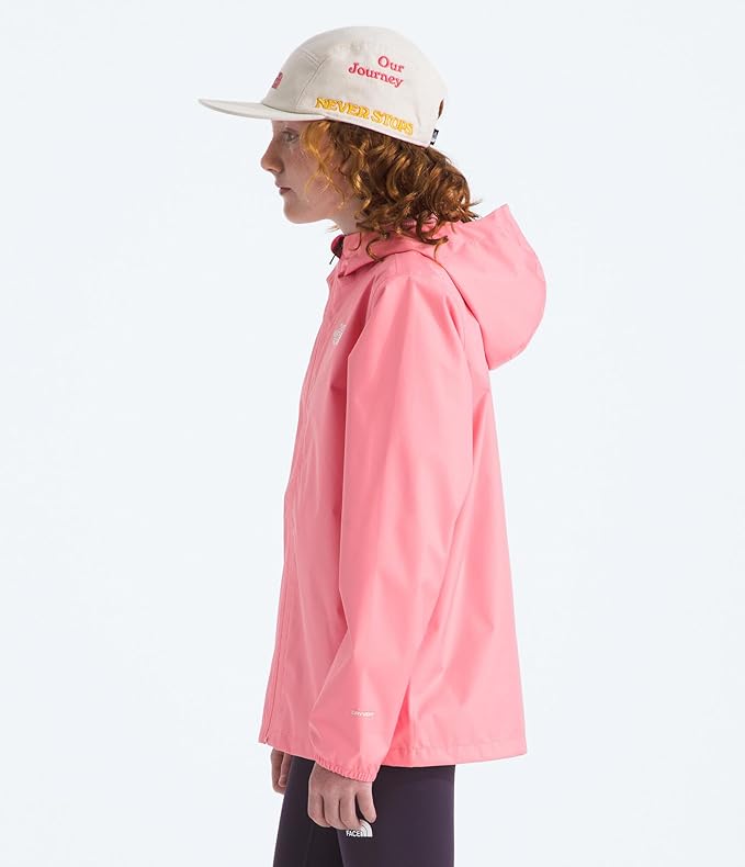 The North Face Unisex Kids Zipline Rain Jacket - Waterproof Rain Coat, Secure Zip Pockets, Weather Ready Hood