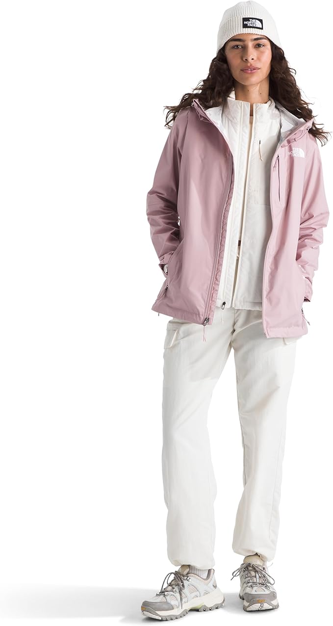 THE NORTH FACE Women's Alta Vista Rain Jacket | 3 Piece Hood With Adjustable Cinch-cord, Waterproof, Breathable