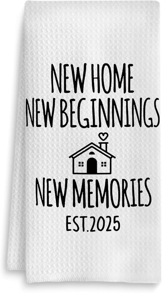 Housewarming Gifts 2025 Kitchen Towels, House Warming Gifts New Home House Apartment, New Home Gift Ideas, Gifts for New Homeowners, Housewarming Decorations, 16x24 Inch