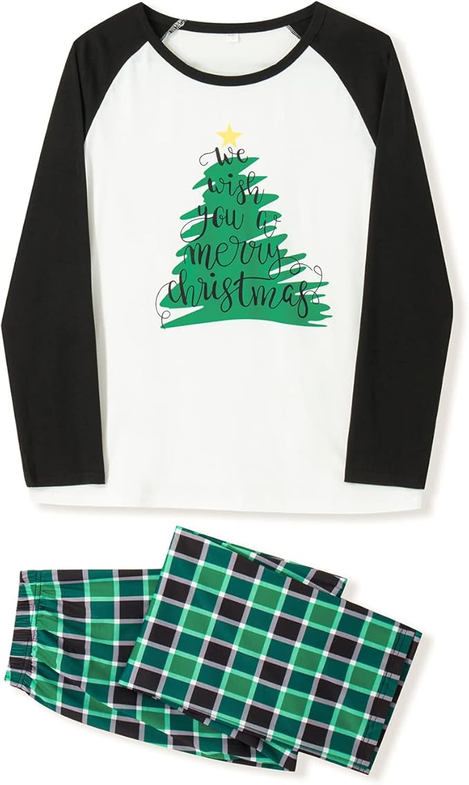 WephuPSho Christmas Family Matching Pajamas, Festive Xmas Jammies Sets for the Whole Family, Holiday Pjs Christmas