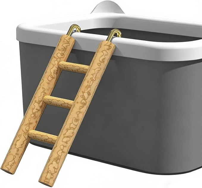 Hamster Litter Box Large Removable Enrichment | Dwarf Hamster Dig Box Bathing Bowl for Mouse Gerbil Chinchilla Home Travel Enrichment Bathing Play