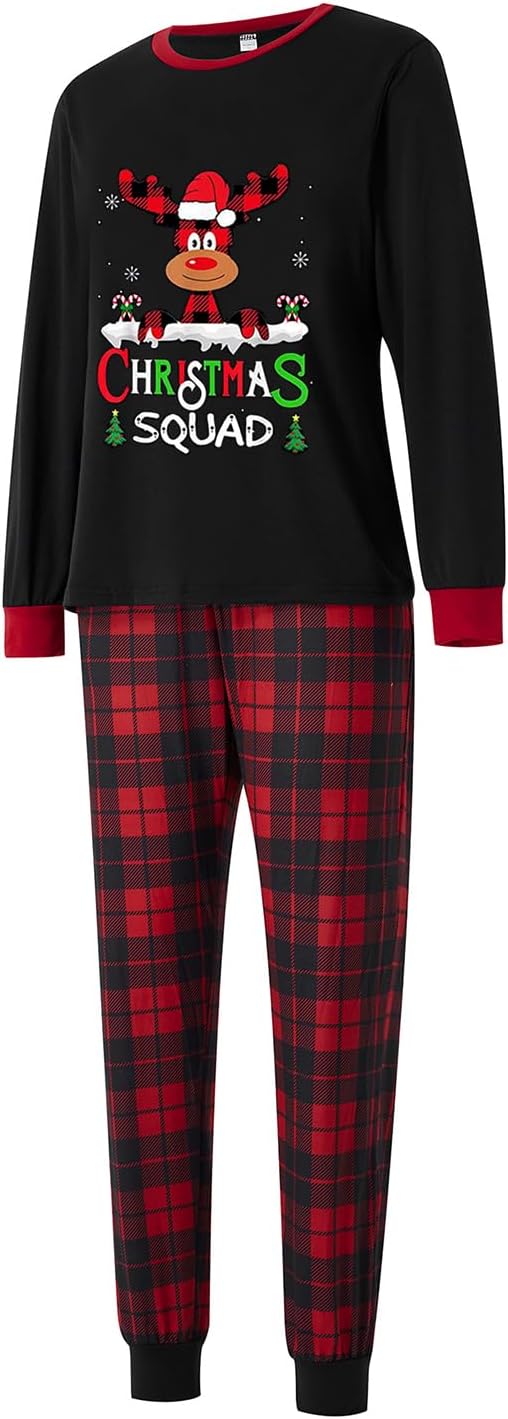 Christmas Family Pajamas Matching Sets, Matching Christmas Pjs For Family and Dog, Holidays Jammies Family Pjs Set