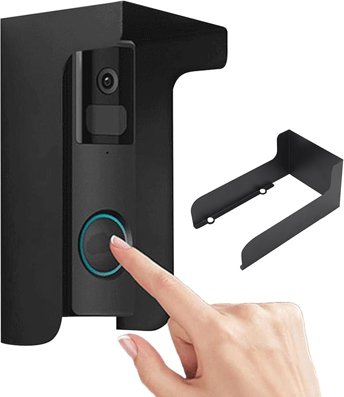 Cover - Transparent Bell Housing, Waterproof Weatherproof Enclosure, UV Resistant Protective Shell, Easy Mount Design | Guard for Home, Patio, Balcony, Outdoor Security, Apartment Front Entry