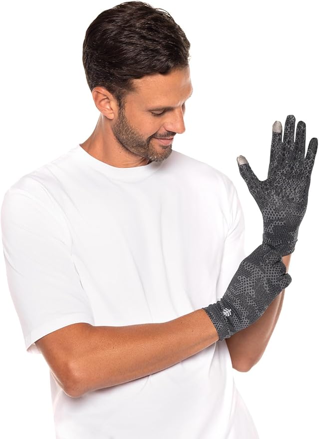 Coolibar Full Finger UV Sun Gloves - UPF 50+ Sun Protection - Gannett