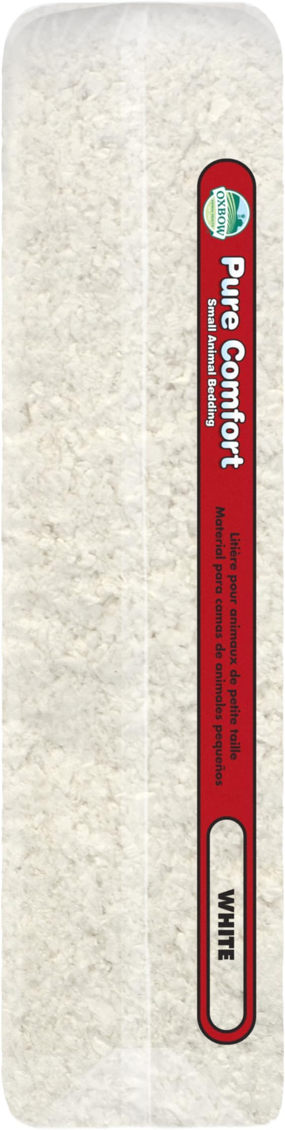 Oxbow Small Animal Bedding, Hamster, Guinea Pig, Rabbit, White, USA, 36 L | Pure Comfort, Hamster Bedding, Guinea Pig Bedding, Low Dust, Virgin Paper, Litter Box, Bunny, Rats, Gerbils, Chinchillas