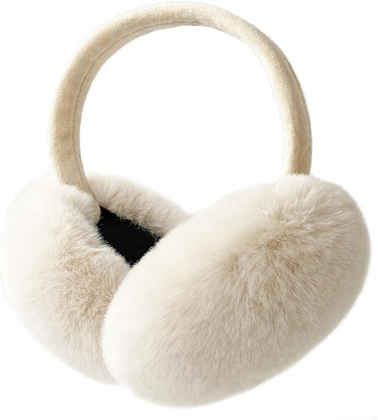 LCXSHYE Winter Ear muffs Faux Fur Warm Earmuffs Cute Foldable Outdoor Ear Warmers For Women Girls