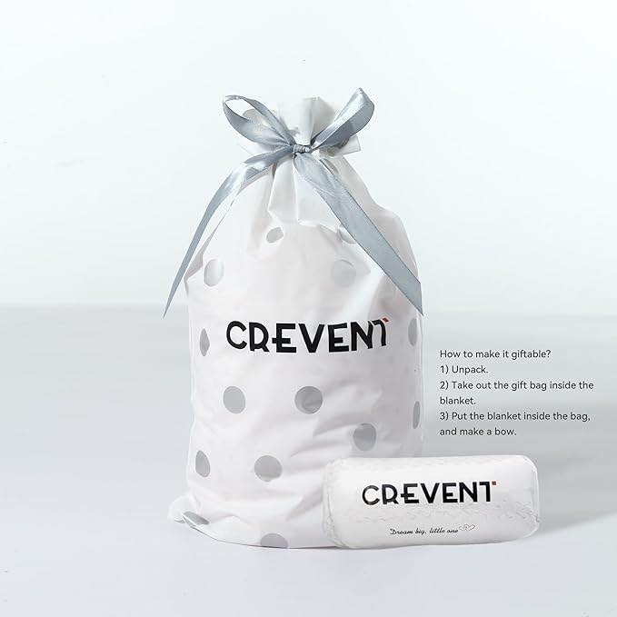 CREVENT Cozy Soft and Warm Mink Baby Blanket, Gift Packing with Ribbon for Newborn Infant Toddler's Crib Cot Stroller, for All Season Use (30"X40" Zoo)