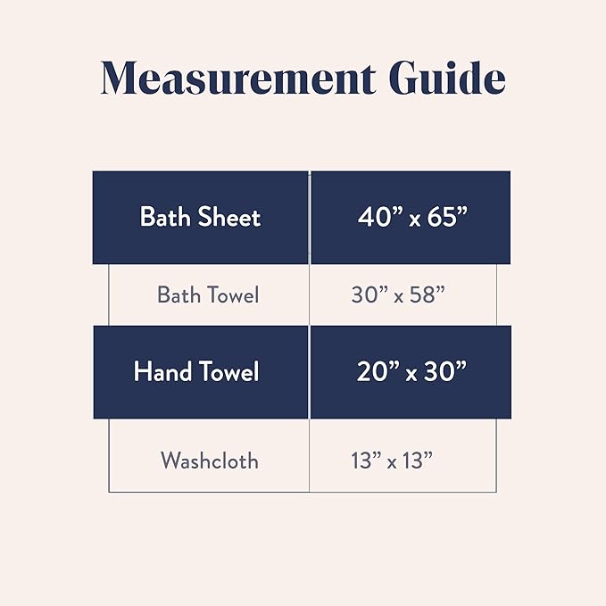 Brooklinen Super-Plush Turkish Cotton Bath Sheets Set - 2 Bath Sheets + 2 Hand Towels Cotton, 820 GSM, Highly Absorbent, Machine Washable, Perfect for Home & Bathroom (Smoke Grey)