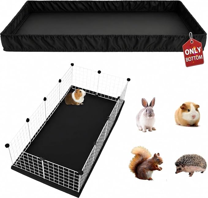 PJYuCien C&C Cage Bottom 24"x48", Easy to Install | Use as Top, Use as Bottom and Top Set, Protect Floor, Saves Time and Effort,for Guinea Pig and Other Small Animals